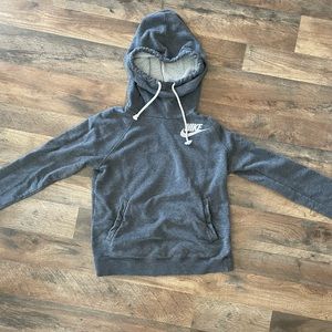 Gray Nike Hoodie Sweatshirt